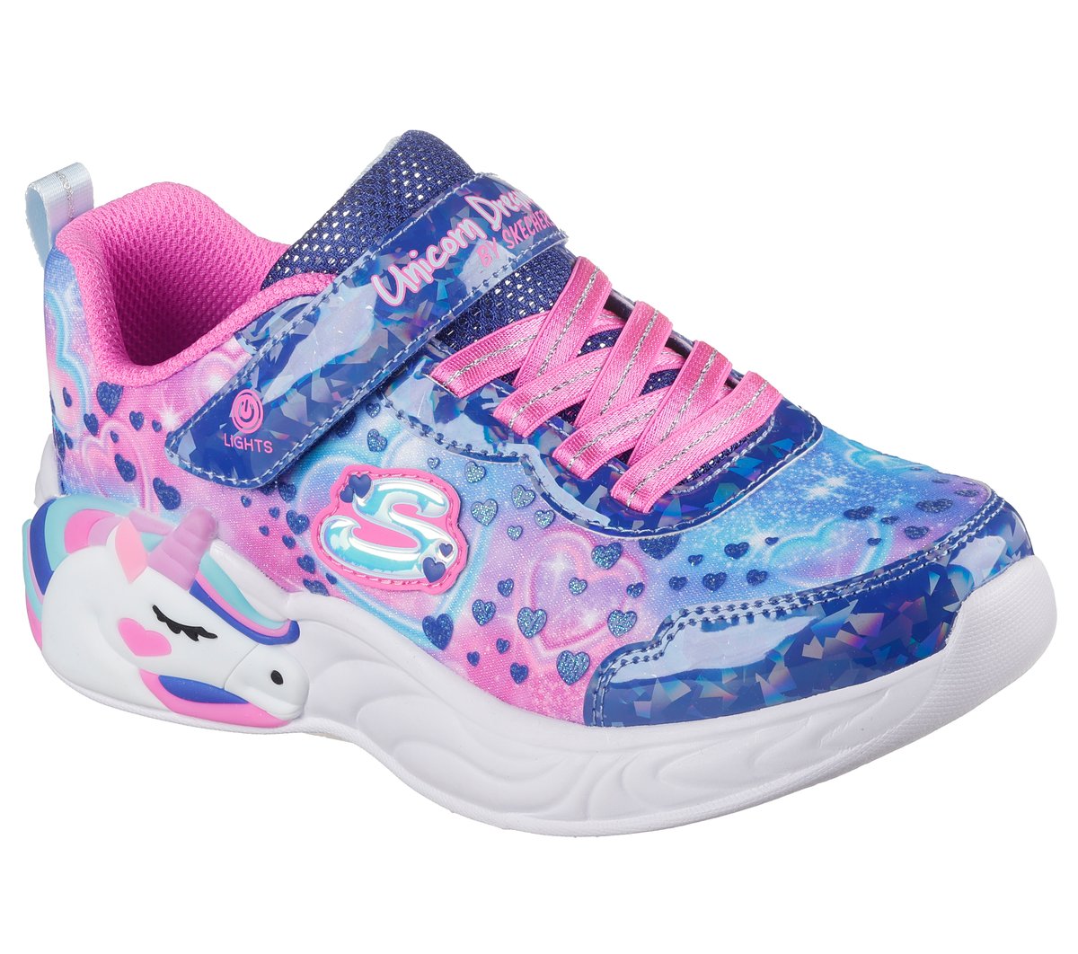 S-Lights: Unicorn Dreams - Heart Sparkles Kids Skechers online