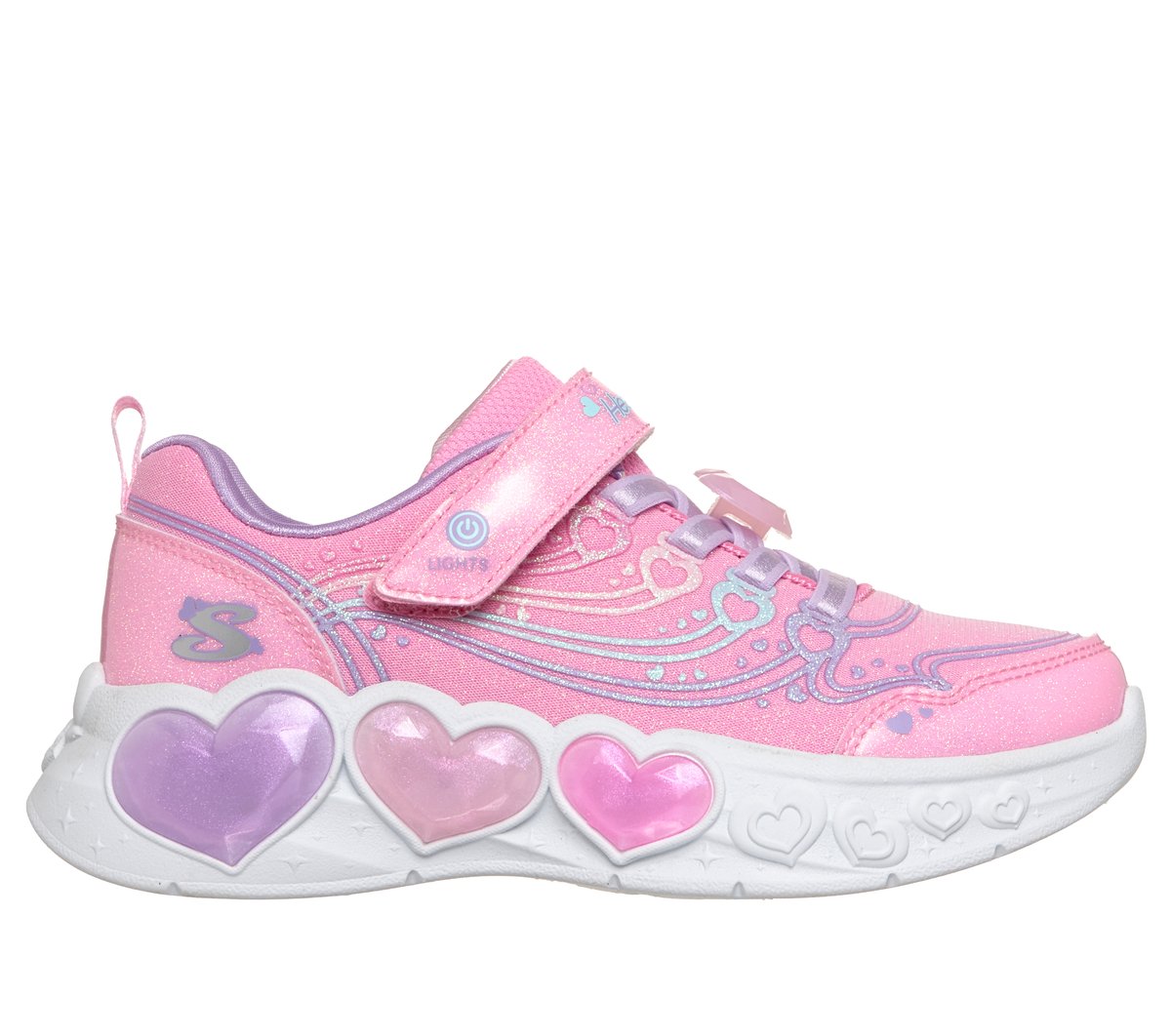 S-Lights: Enchanted Heart Lights Kids Skechers us