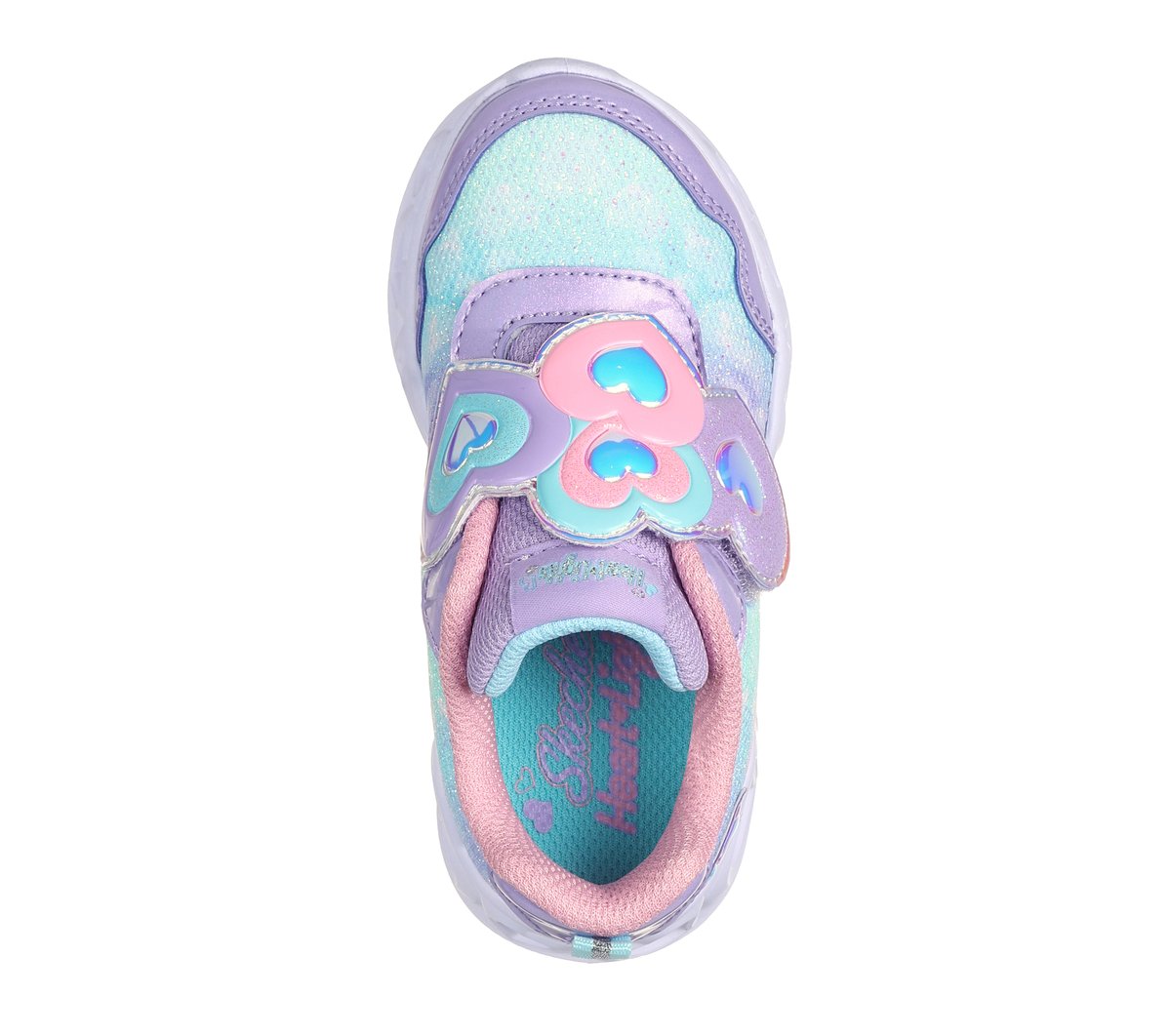 Heart Lights - Lovin Reflection Kids Skechers us