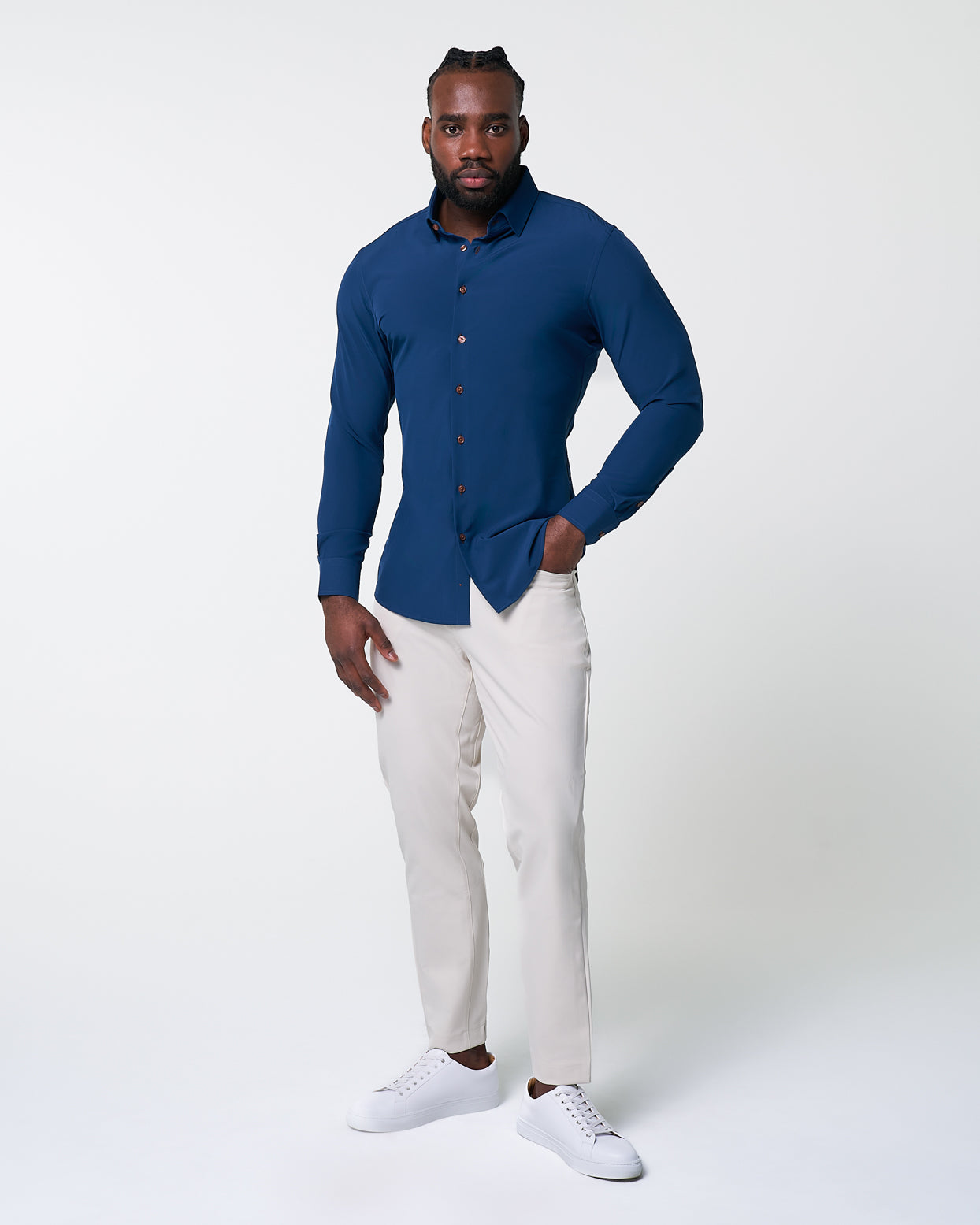State & Liberty "The Howard" Solid Navy