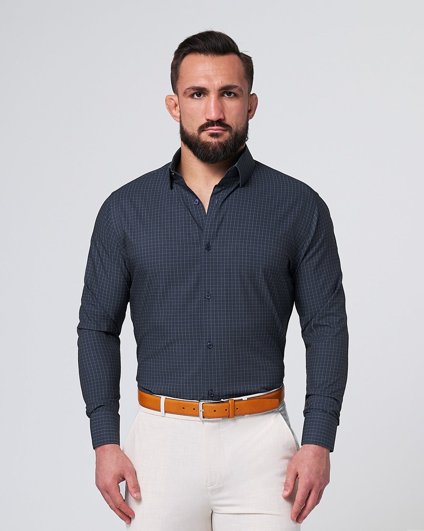 State & Liberty "The Lakewood" White Small Windowpane