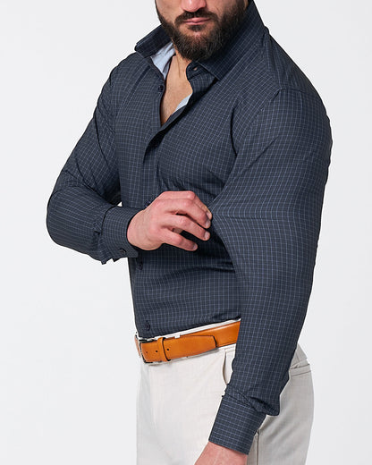 State & Liberty "The Lakewood" White Small Windowpane