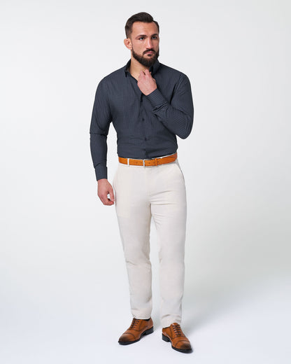 State & Liberty "The Lakewood" White Small Windowpane