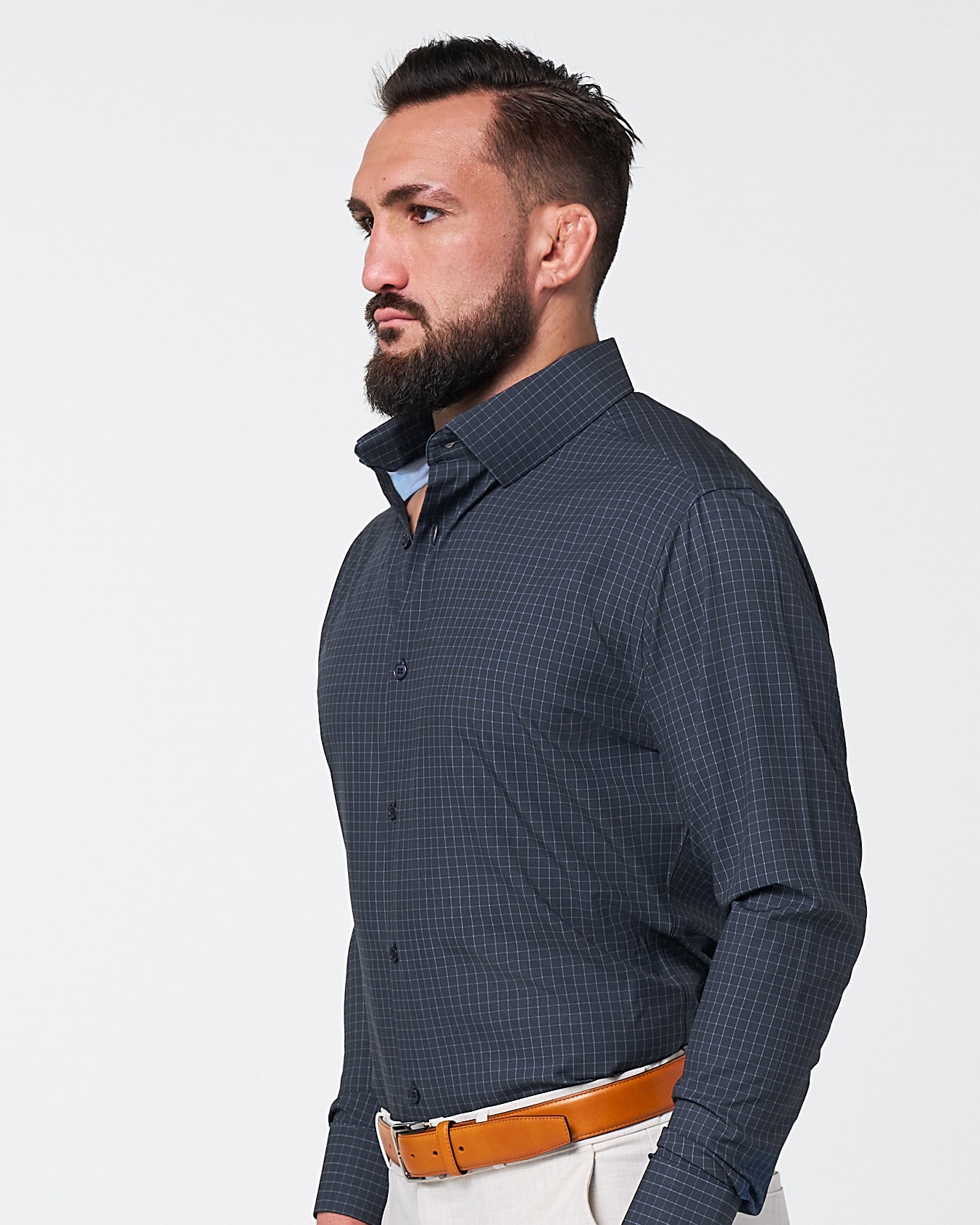 State & Liberty "The Lakewood" White Small Windowpane