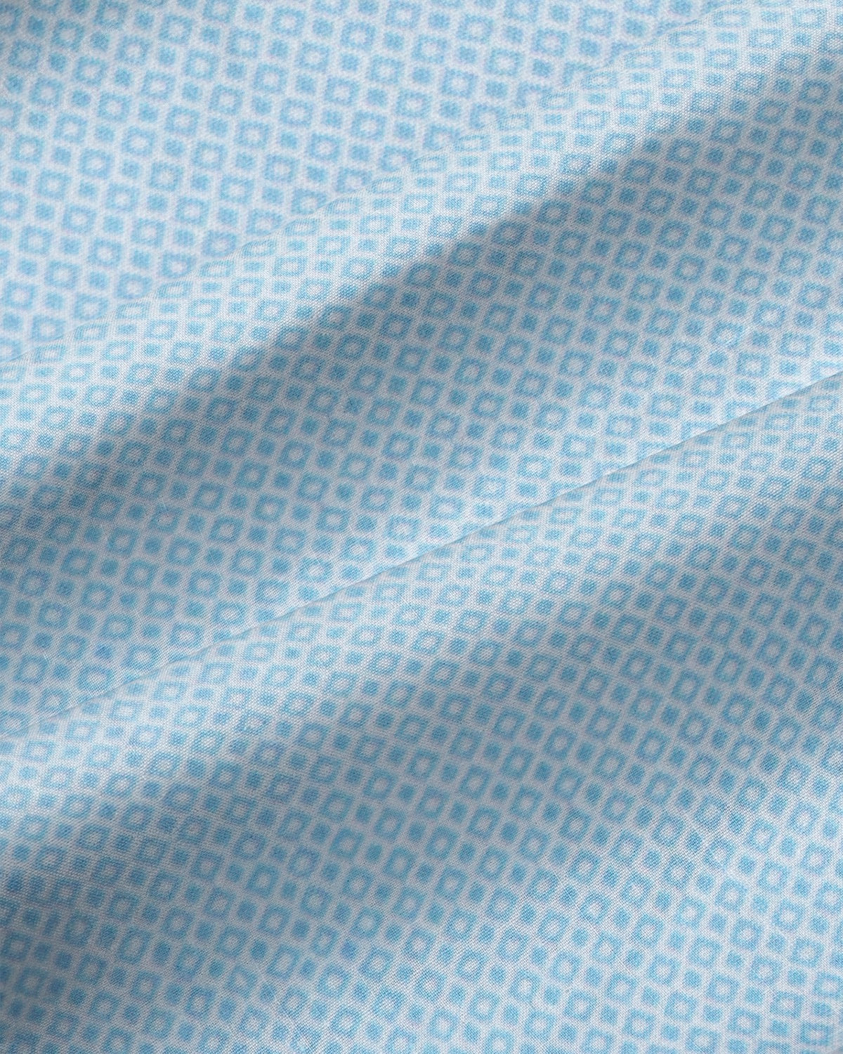 State & Liberty "The Stone" Light Blue Micro Diamond Geo Print