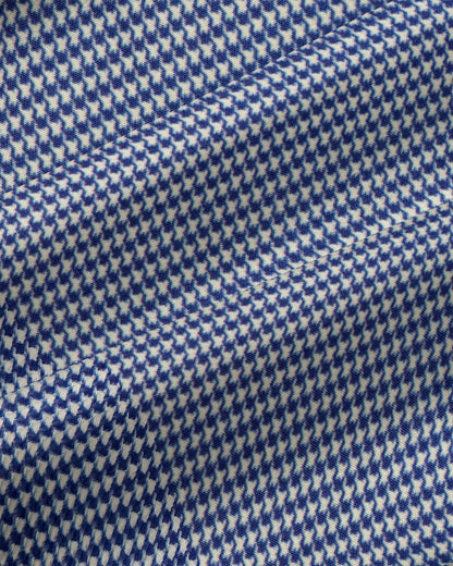 State & Liberty "The Holland" Dark Navy Micro Houndstooth