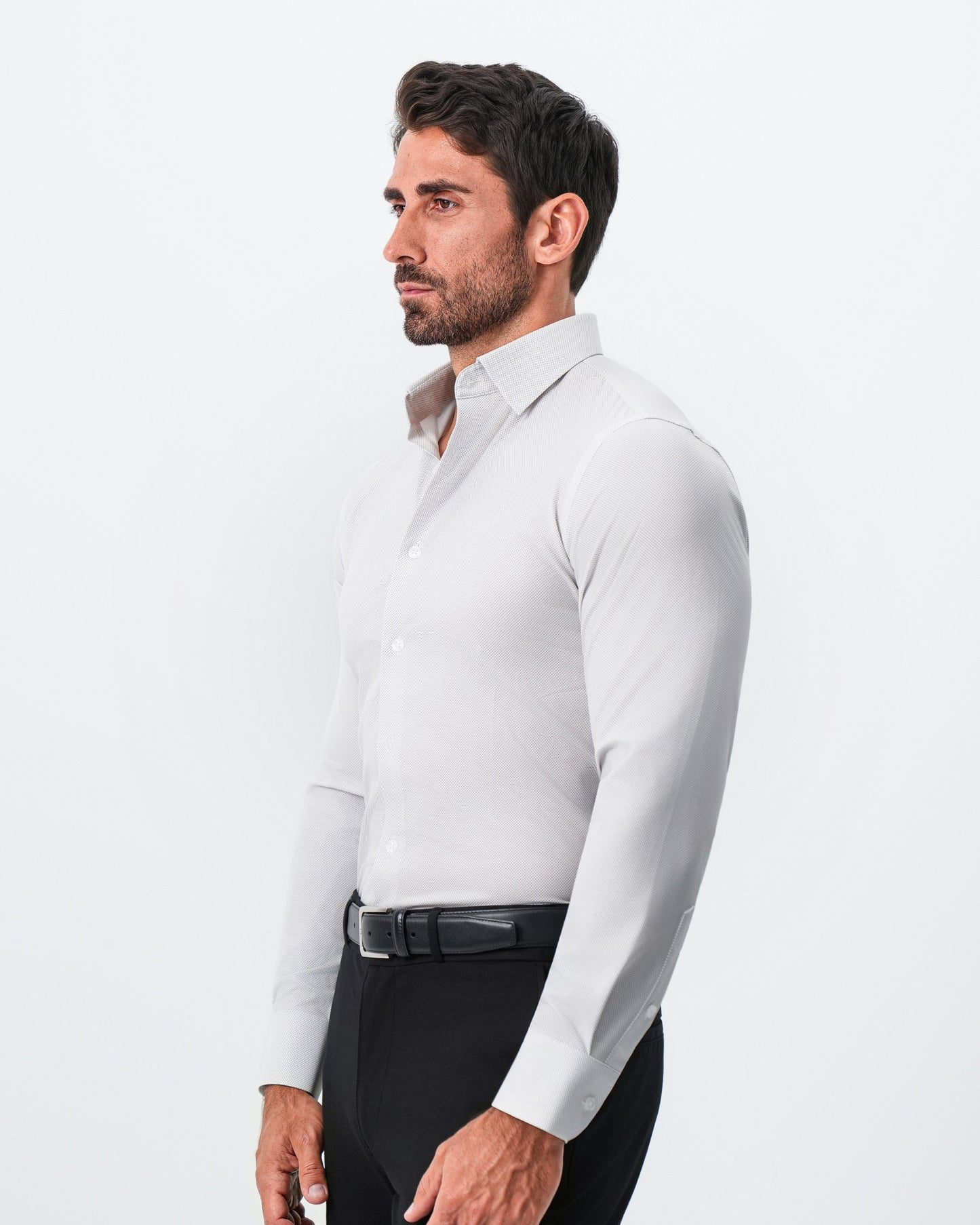 State & Liberty "The Johnny" Mini Grey Dot Print
