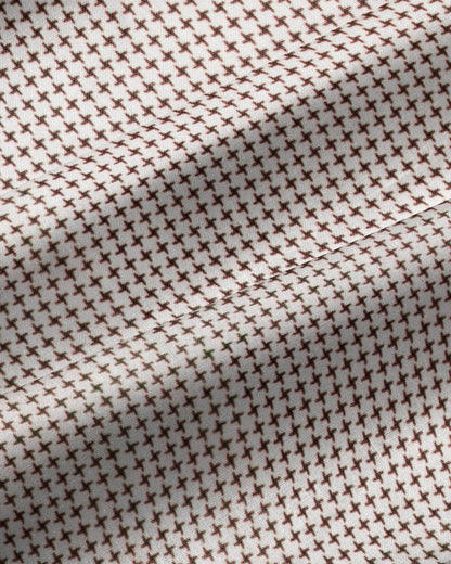 State & Liberty "The Vancouver" Brown Houndstooth