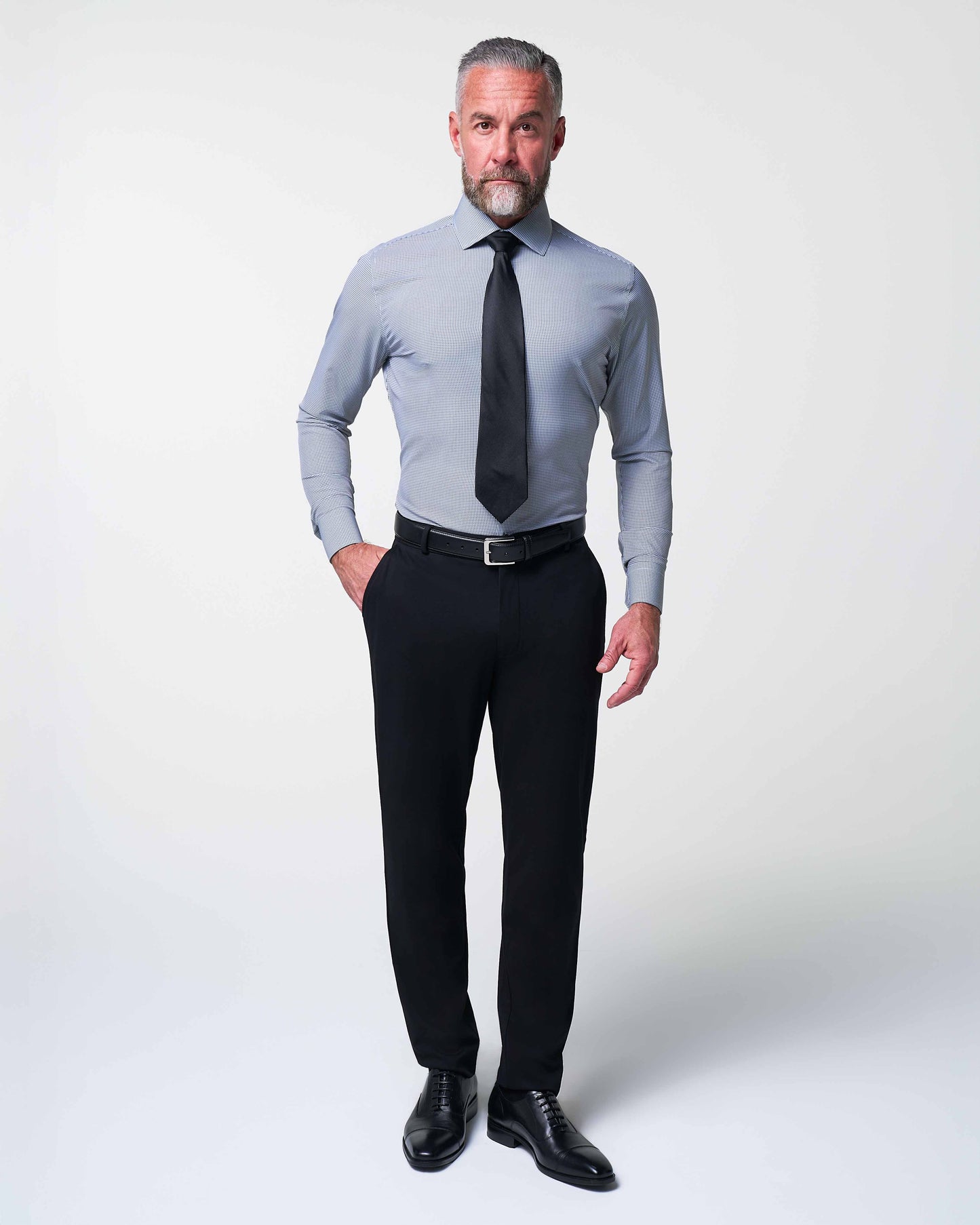 State & Liberty "The Empire" Black Houndstooth