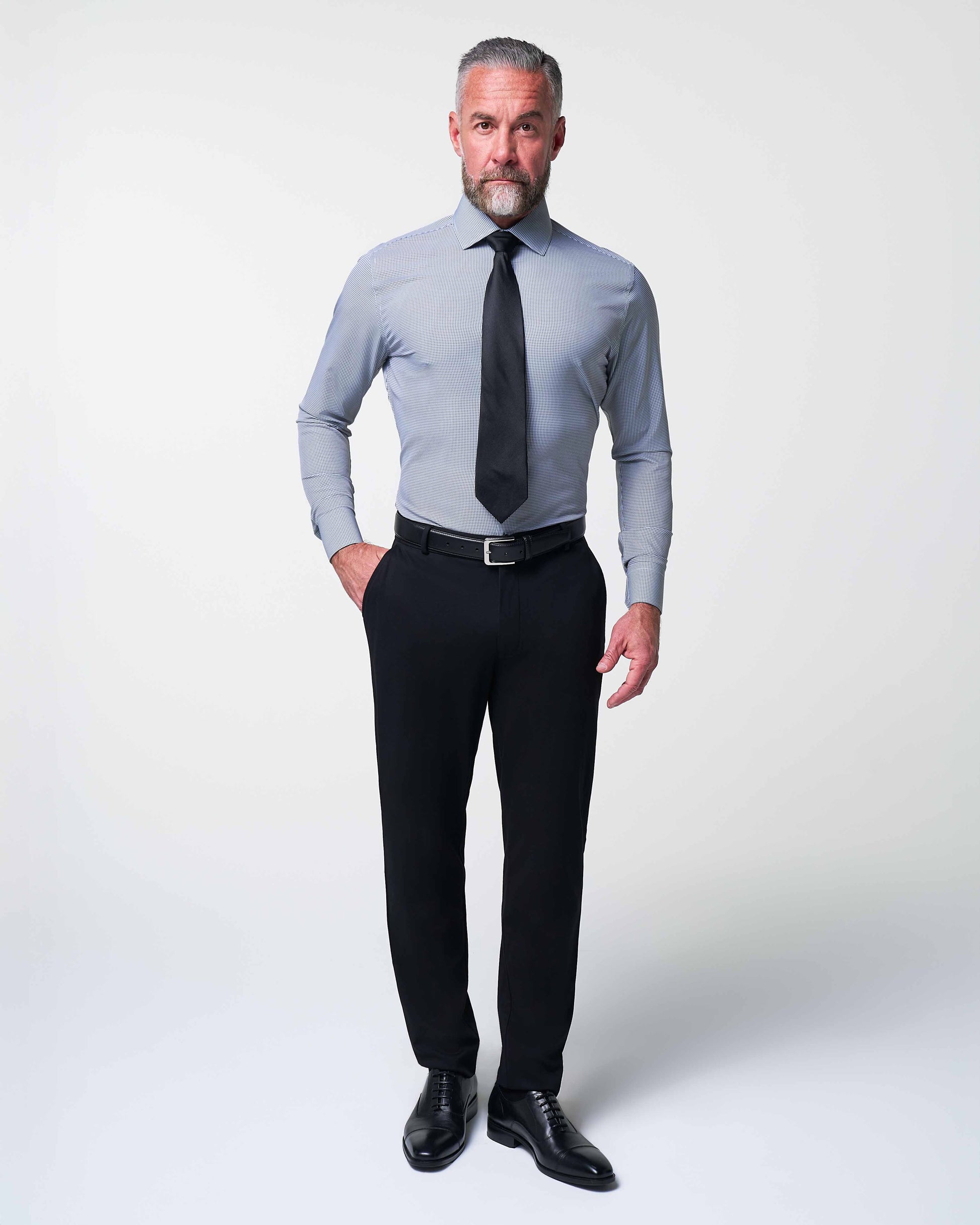 State & Liberty "The Empire" Black Houndstooth
