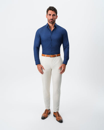 State & Liberty "The Bowman" Navy with Navy Grid
