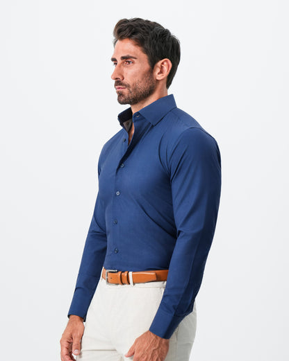 State & Liberty "The Bowman" Navy with Navy Grid