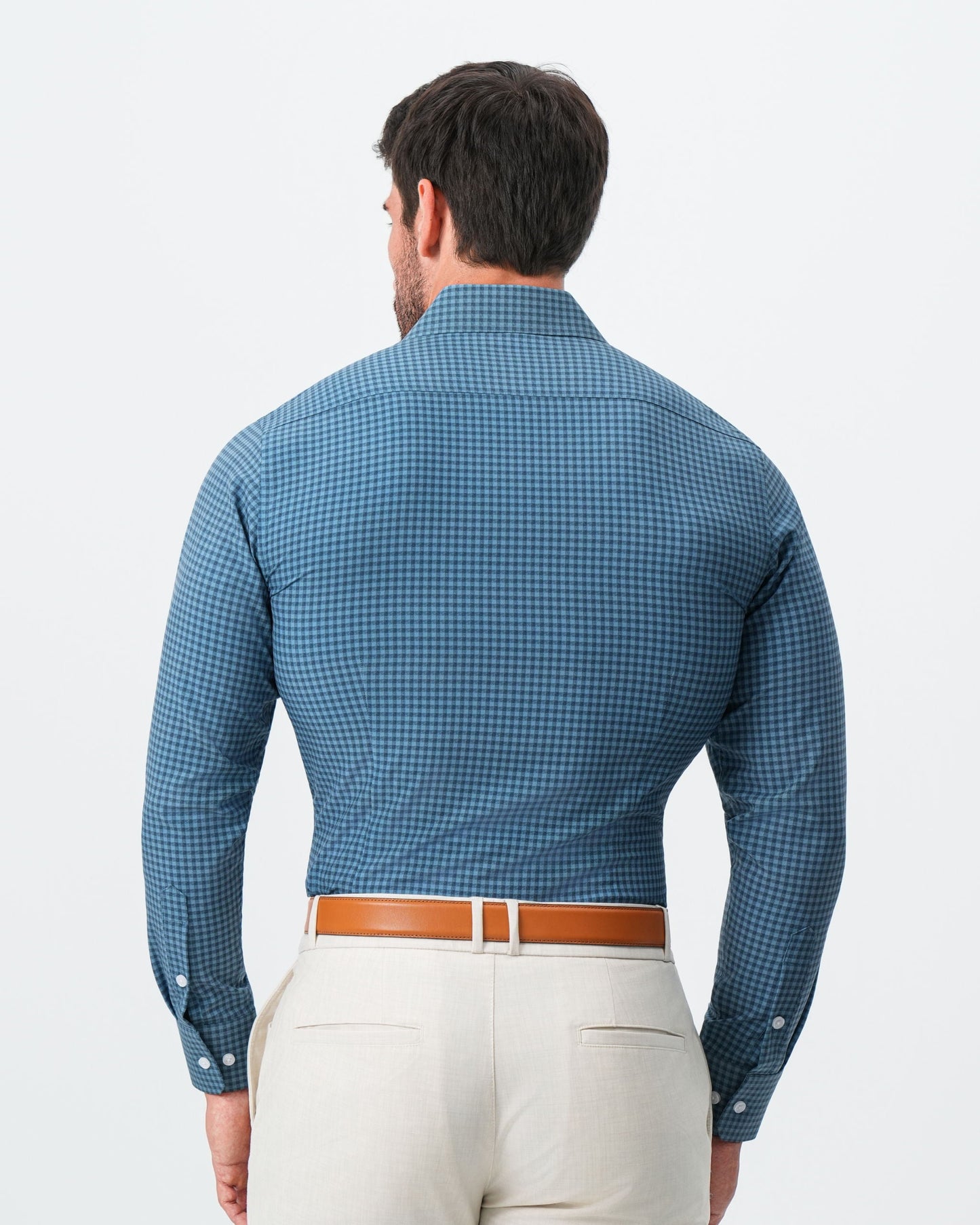 State & Liberty "The Montgomery" Teal & Navy Gingham