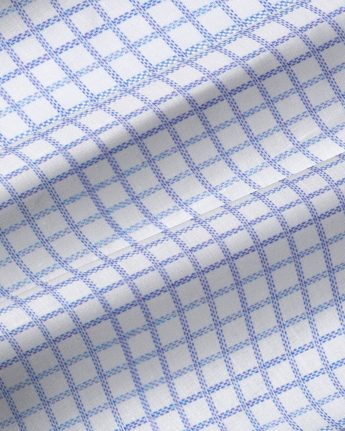 State & Liberty "The Baxter" Blue Mini Line Patterned Windowpane