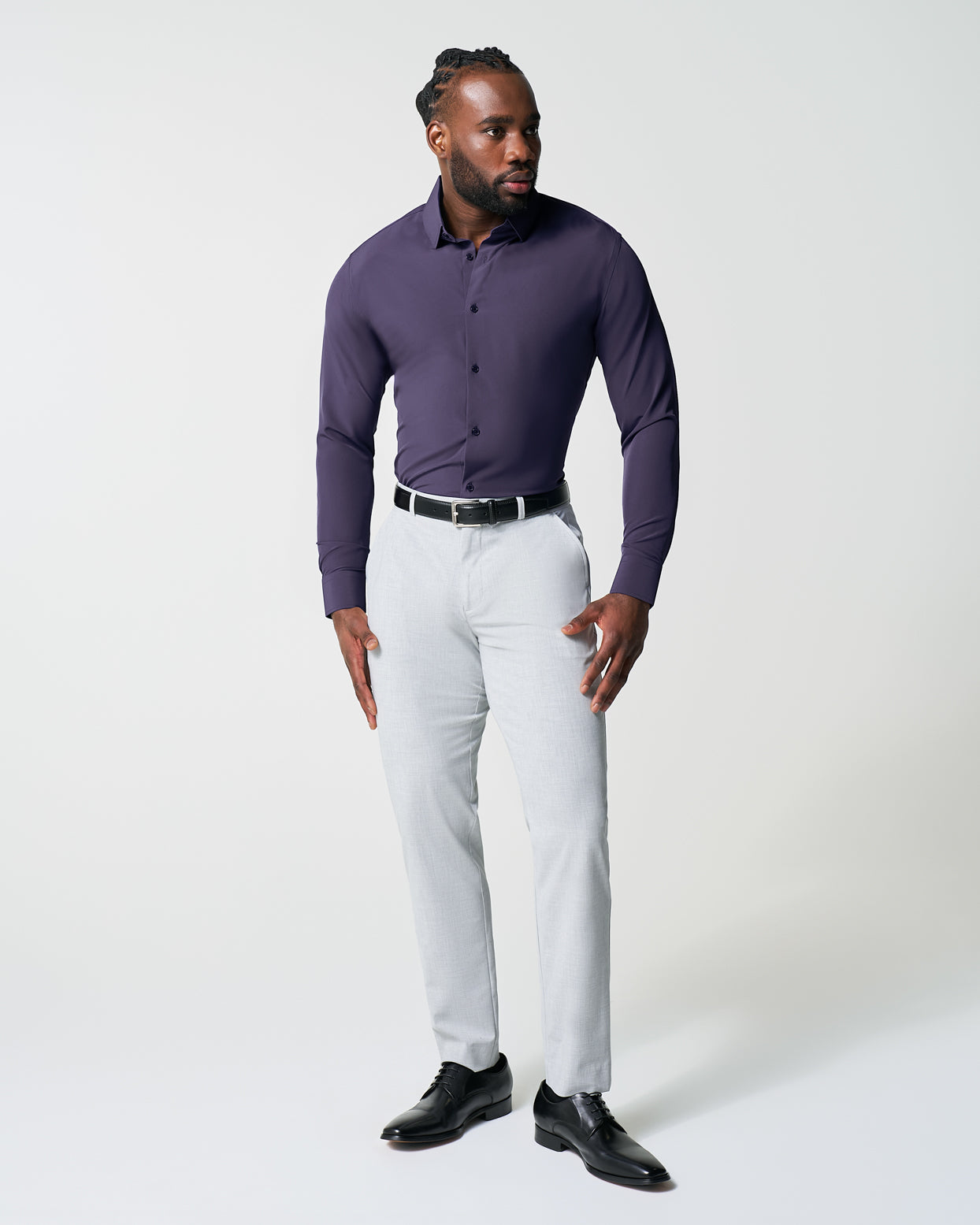 State & Liberty "The Hawkeye" Solid Plum
