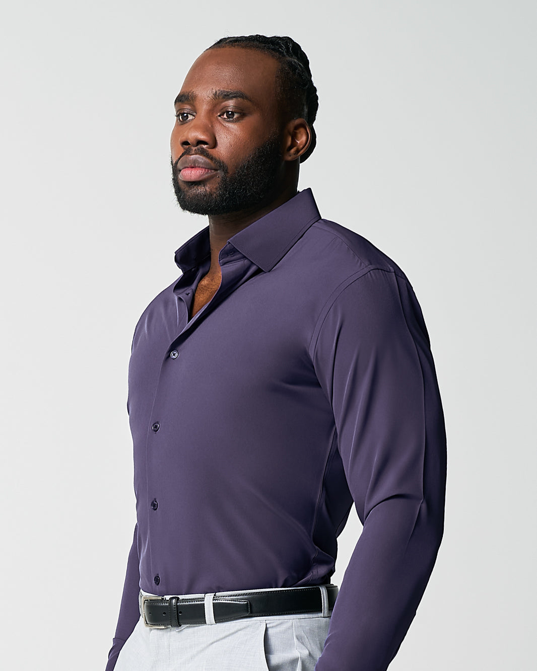 State & Liberty "The Hawkeye" Solid Plum