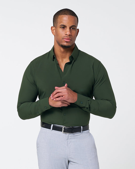 State & Liberty "The Kelce" Solid Dark Olive Green