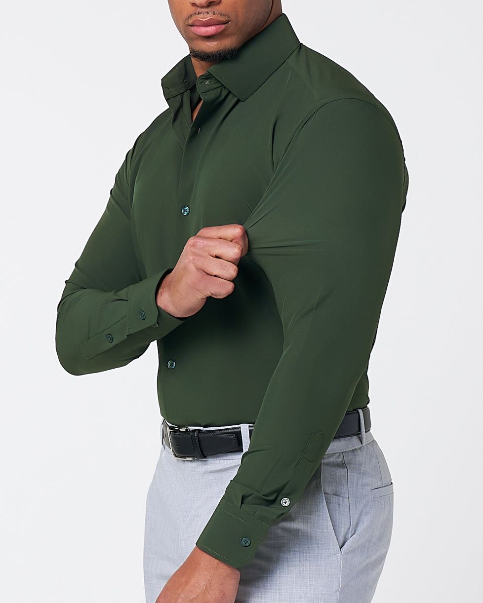 State & Liberty "The Kelce" Solid Dark Olive Green