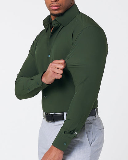 State & Liberty "The Kelce" Solid Dark Olive Green