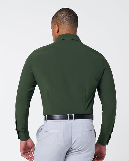 State & Liberty "The Kelce" Solid Dark Olive Green