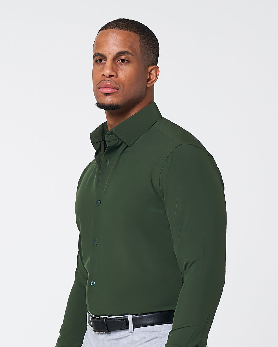 State & Liberty "The Kelce" Solid Dark Olive Green