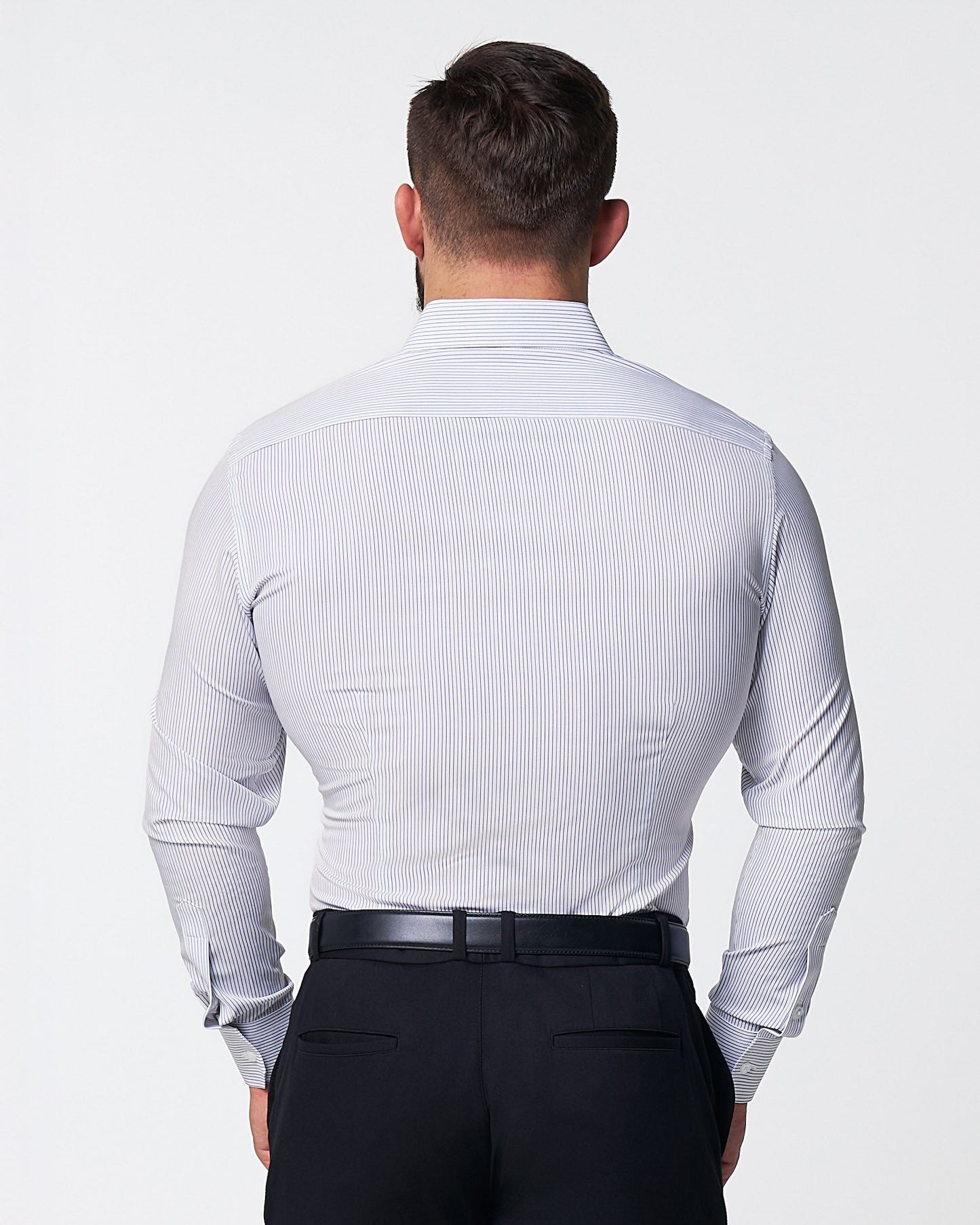 State & Liberty "The Wylder" Charcoal Chalked Pinstripe