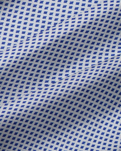 State & Liberty "The Charles" Navy Diamond Dress Shirt