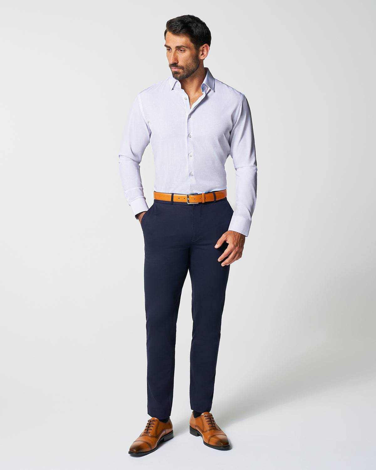 State & Liberty "The Brady" Light Pink & Light Blue Mini Check