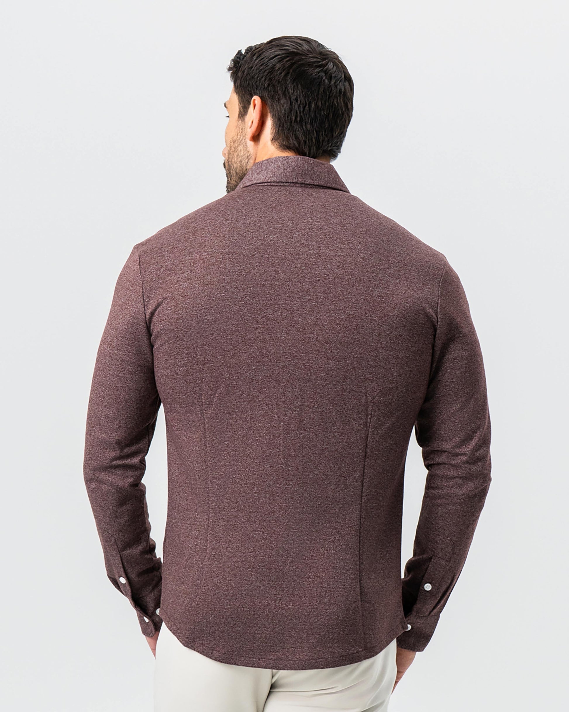 State & Liberty Patch Pocket Button Down - Brown