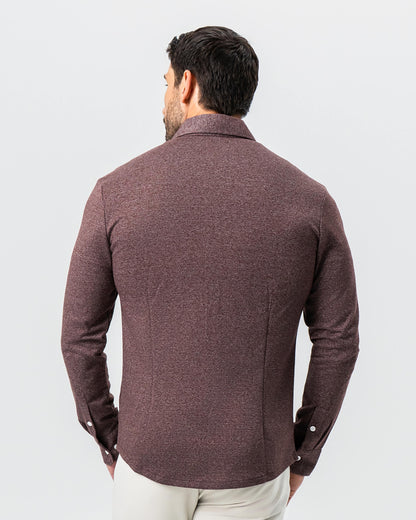 State & Liberty Patch Pocket Button Down - Brown