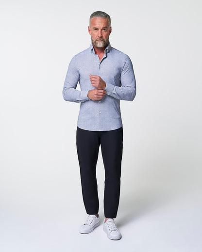State & Liberty "The Storm" Sport Shirt - Navy Linen