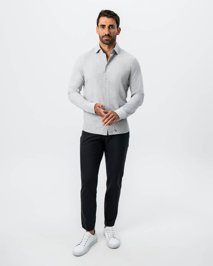 State & Liberty "The Fowler" Grey Button Down