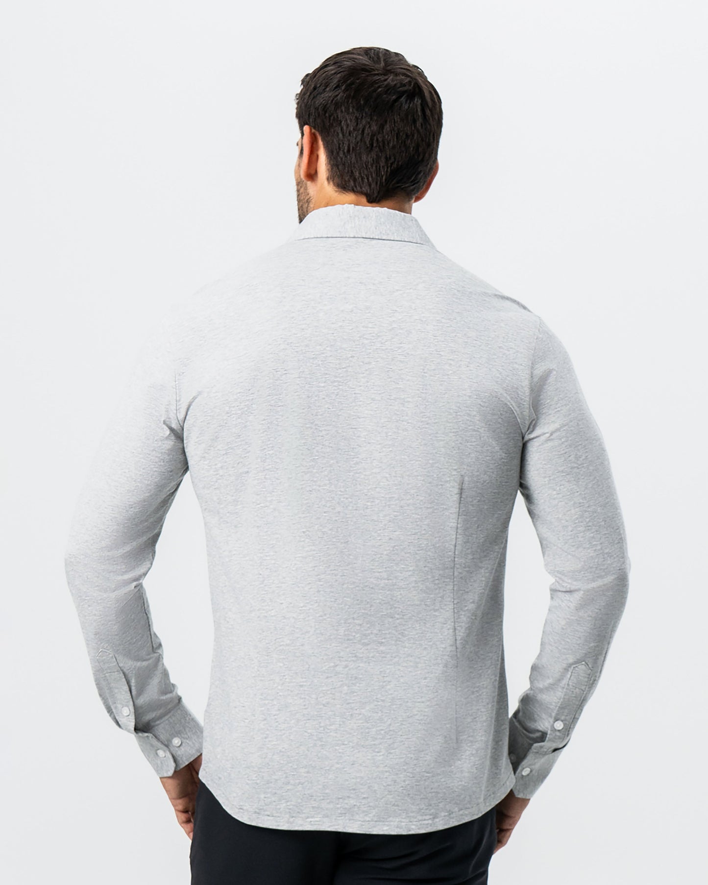 State & Liberty "The Fowler" Grey Button Down