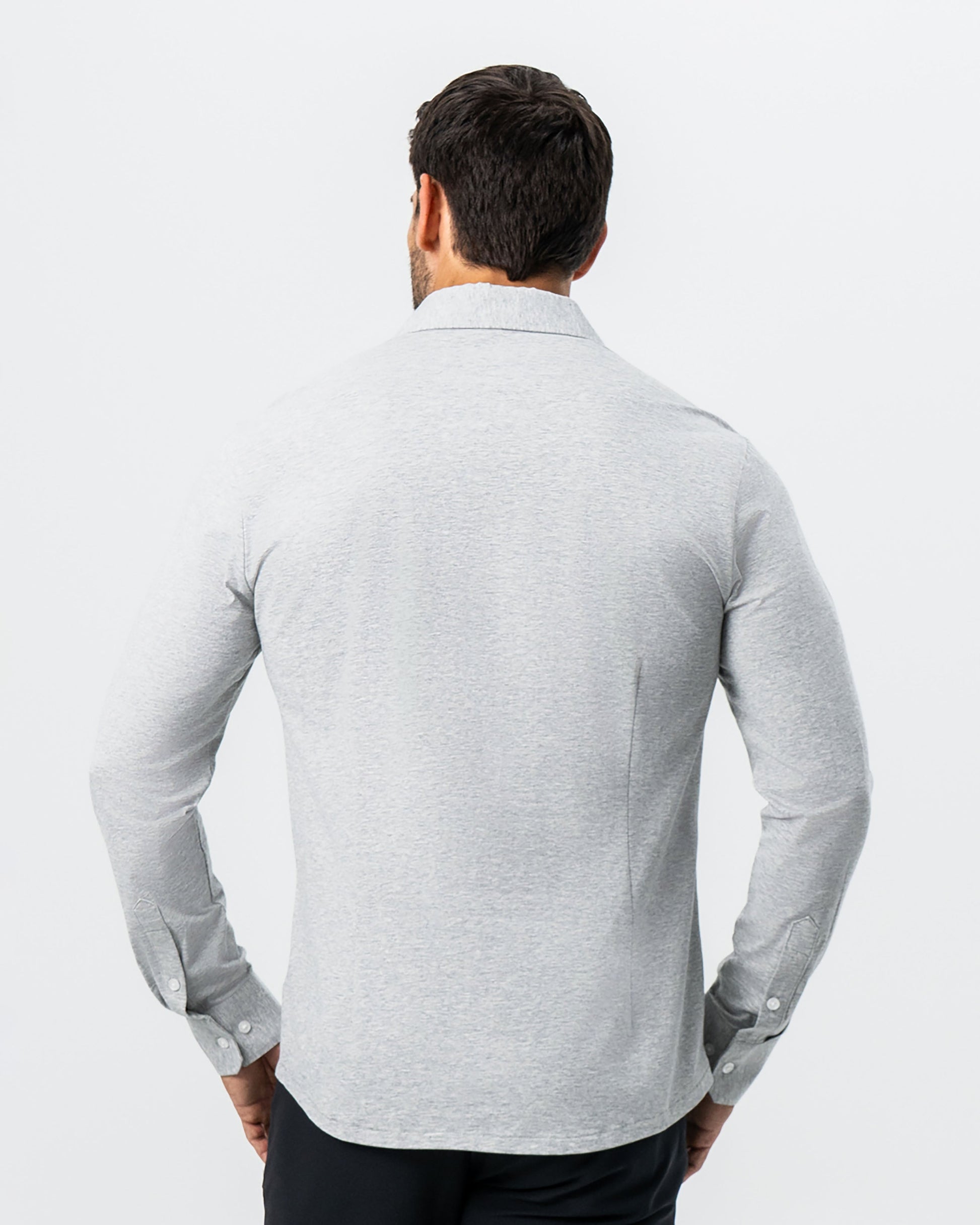 State & Liberty "The Fowler" Grey Button Down