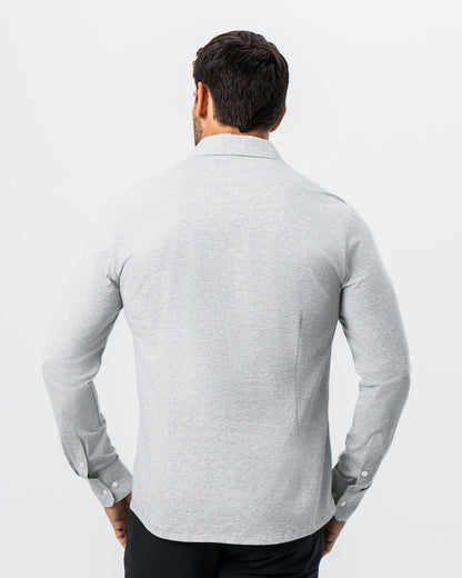 State & Liberty "The Fowler" Grey Button Down