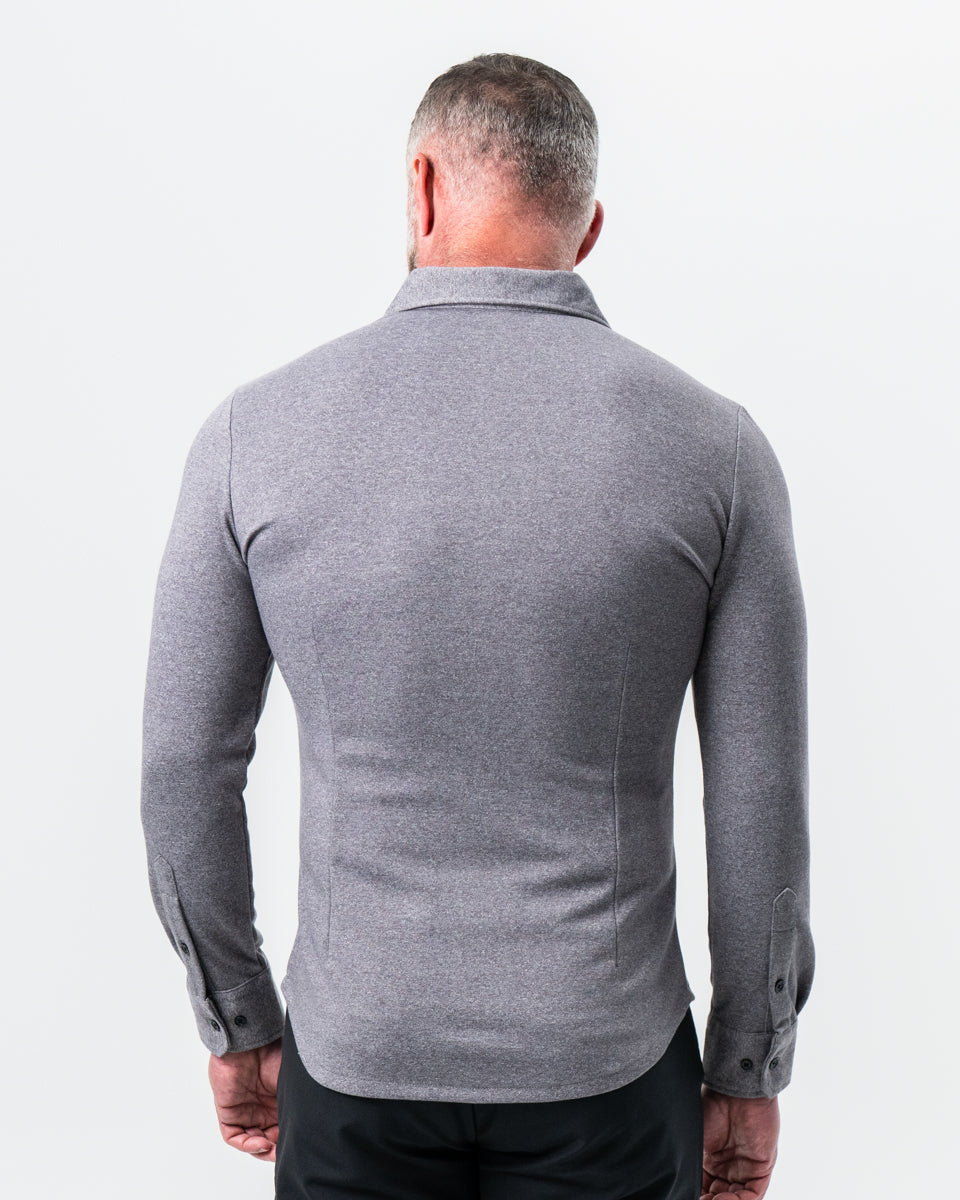 State & Liberty "The Onyx" Charcoal Button Down