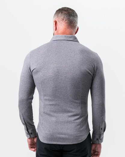 State & Liberty "The Onyx" Charcoal Button Down