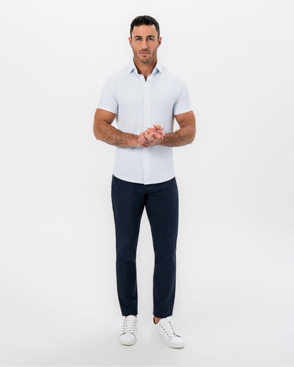 State & Liberty "The Rio" Light Blue Pinstripe