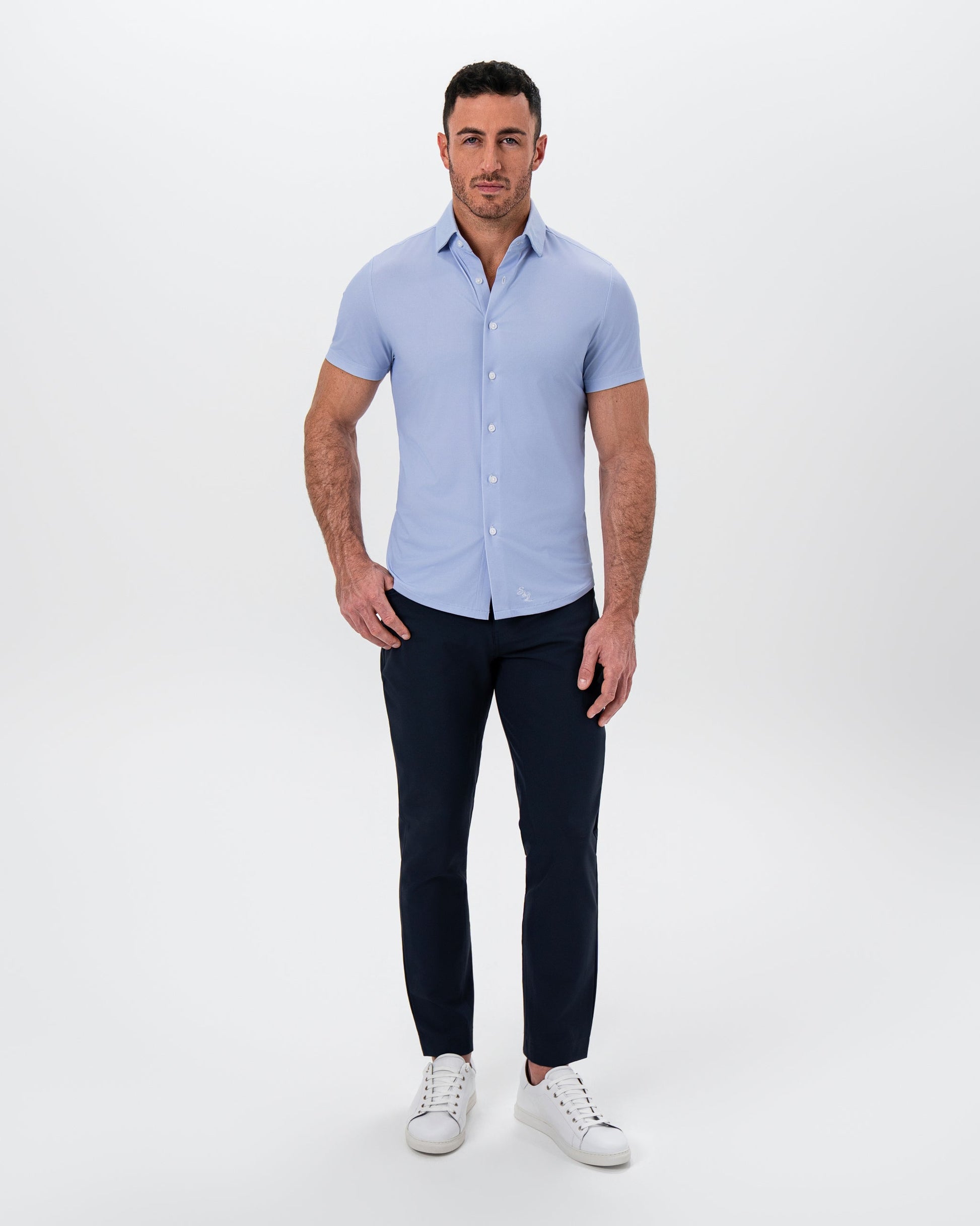 State & Liberty "The Cabo" Light Blue Weave