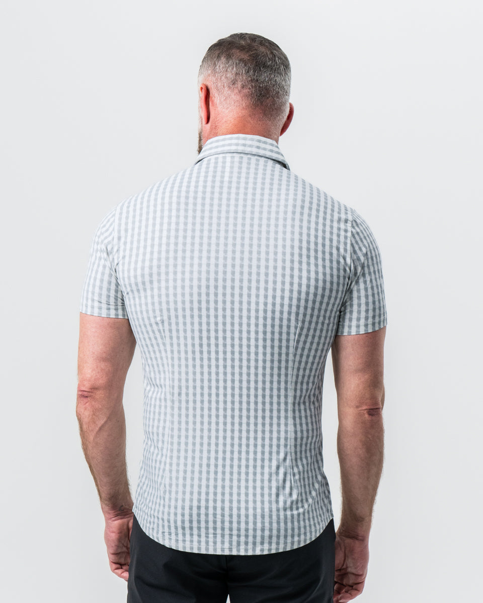 State & Liberty "The Strudwick" Light Olive & White Check