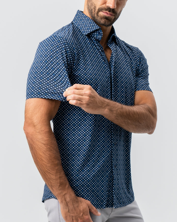 State & Liberty "The Theo" Geo Flower Print