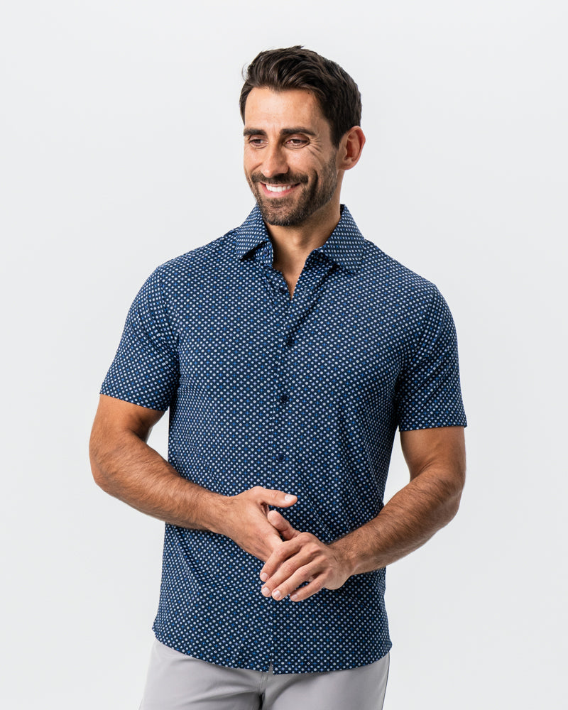 State & Liberty "The Theo" Geo Flower Print