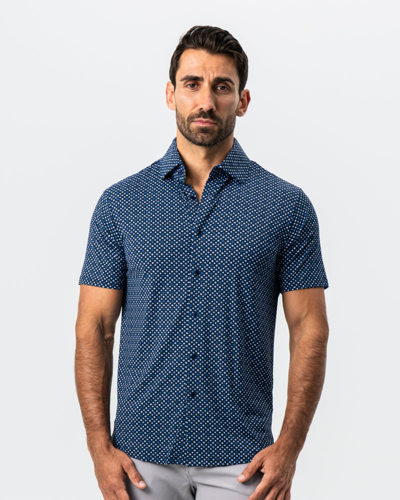 State & Liberty "The Theo" Geo Flower Print