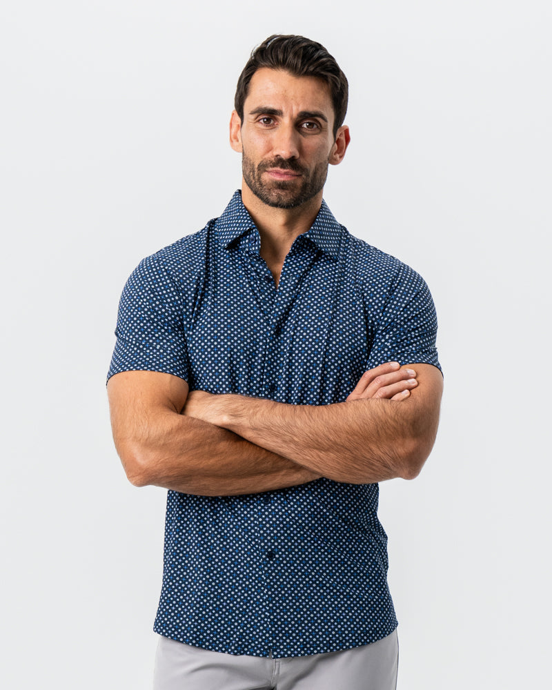 State & Liberty "The Theo" Geo Flower Print