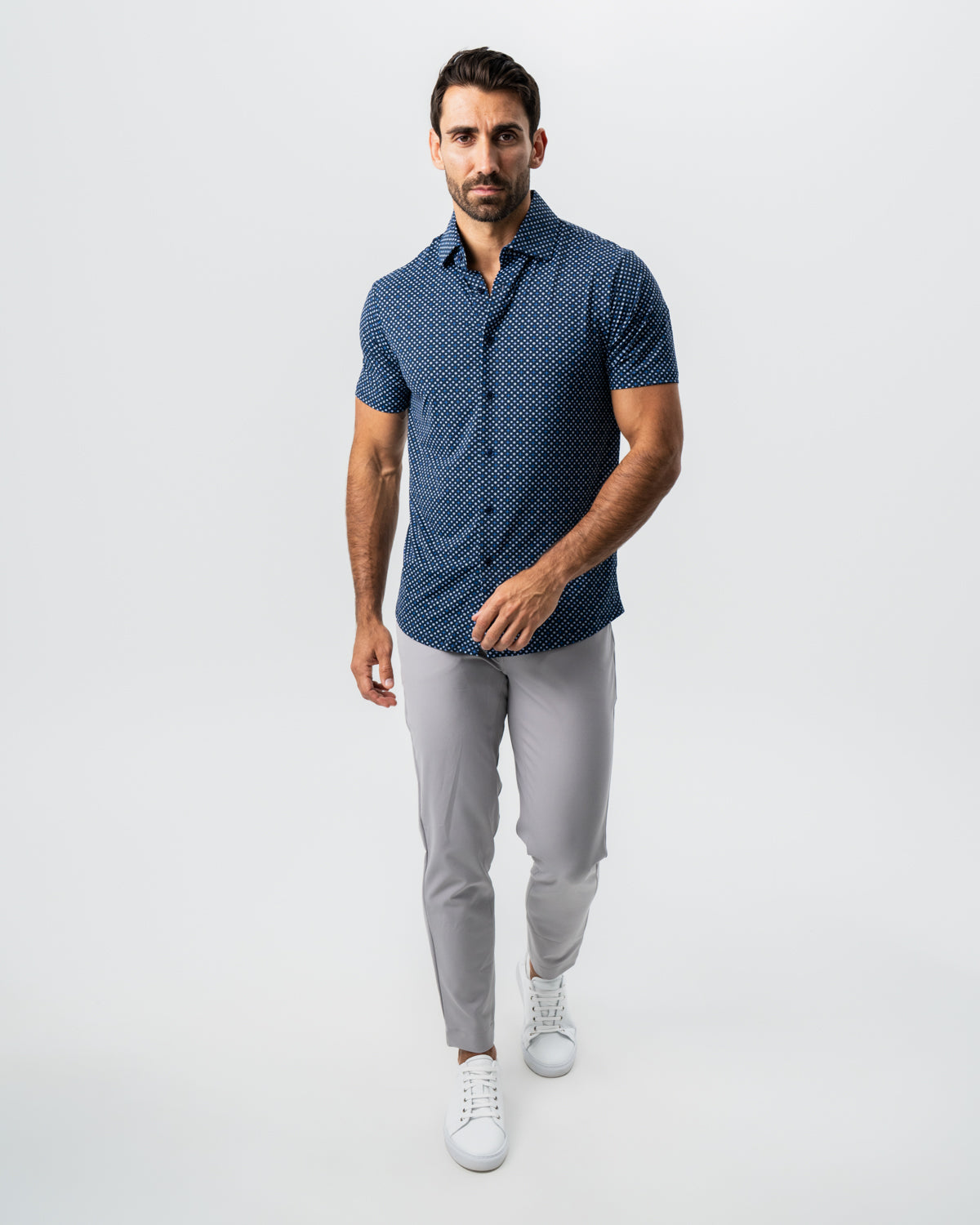 State & Liberty "The Theo" Geo Flower Print