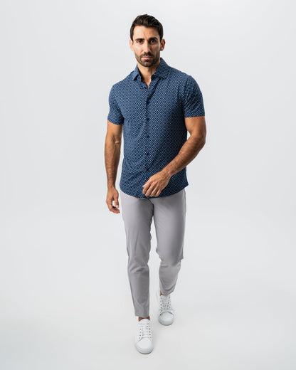 State & Liberty "The Theo" Geo Flower Print