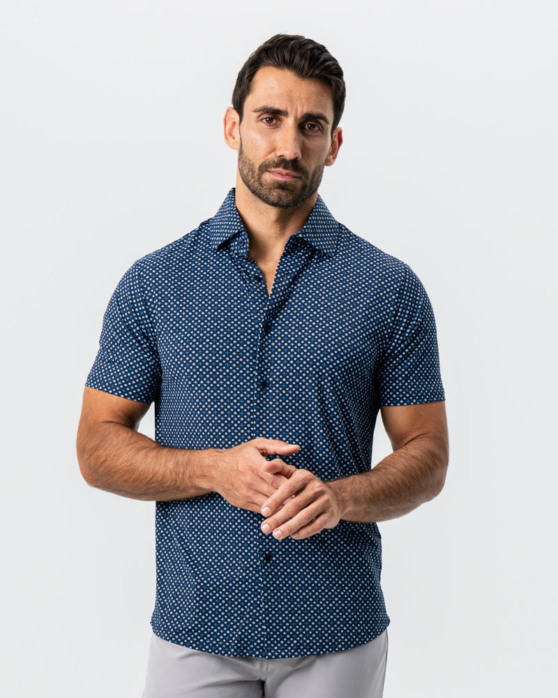 State & Liberty "The Theo" Geo Flower Print