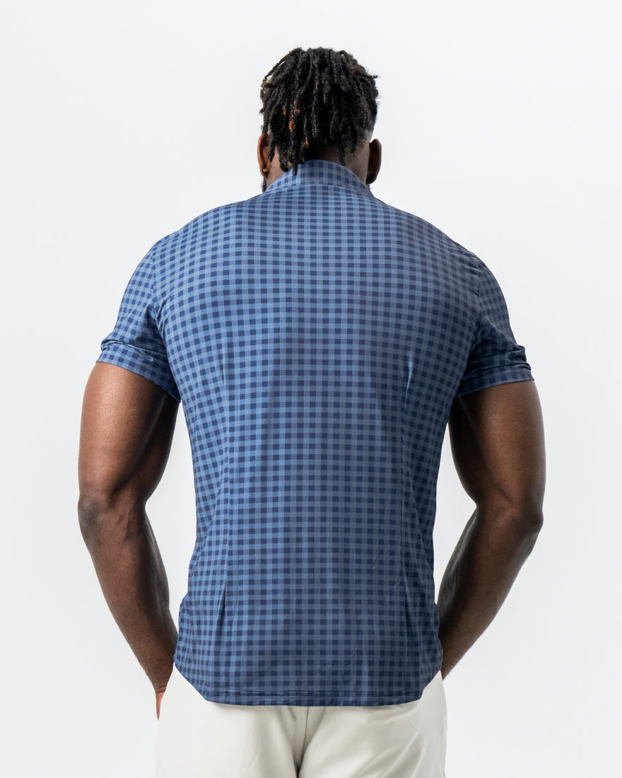 State & Liberty "The Petoskey" Navy & Blue Big Gingham