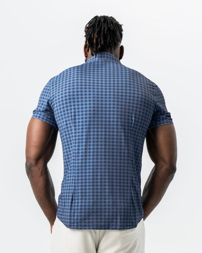 State & Liberty "The Petoskey" Navy & Blue Big Gingham