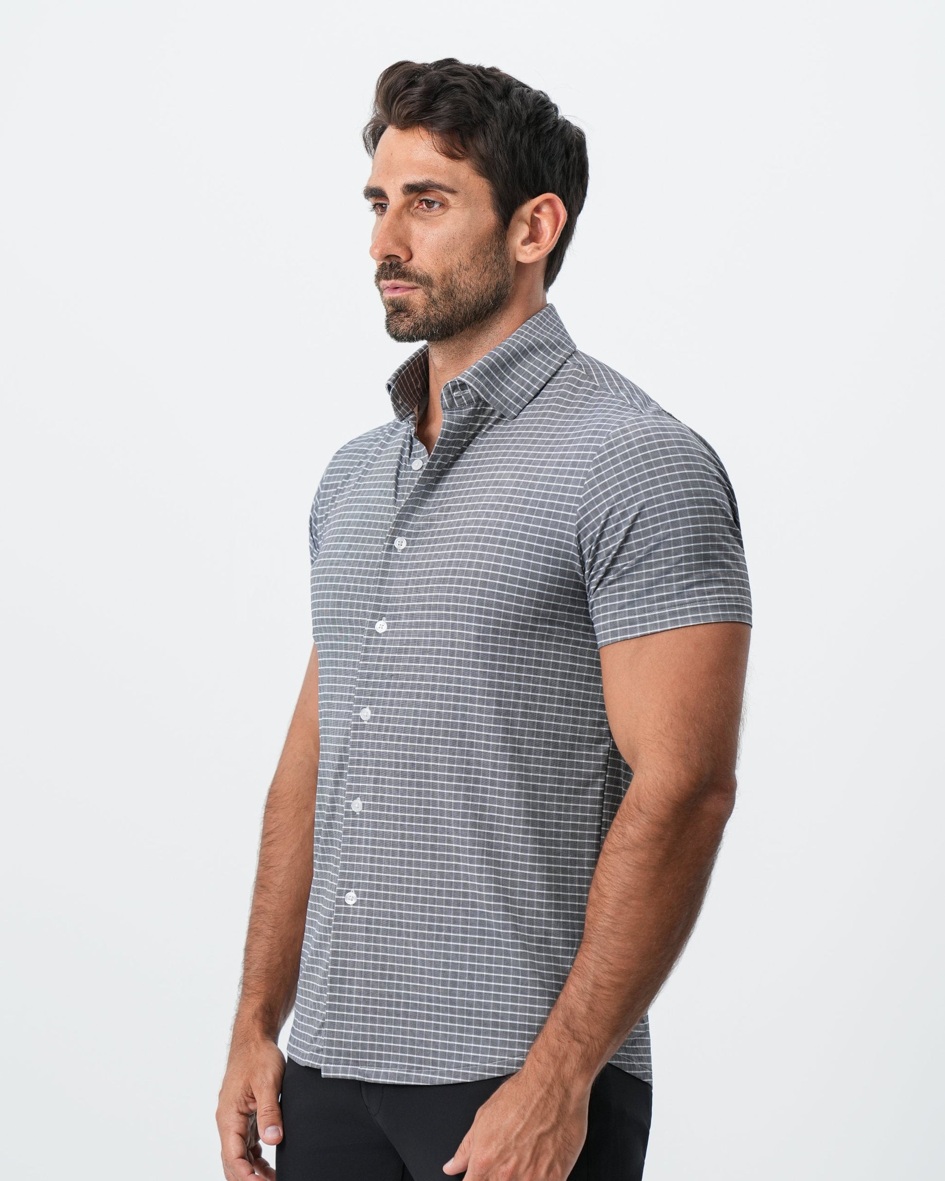 State & Liberty "The Bridgestone" Big Check Grey